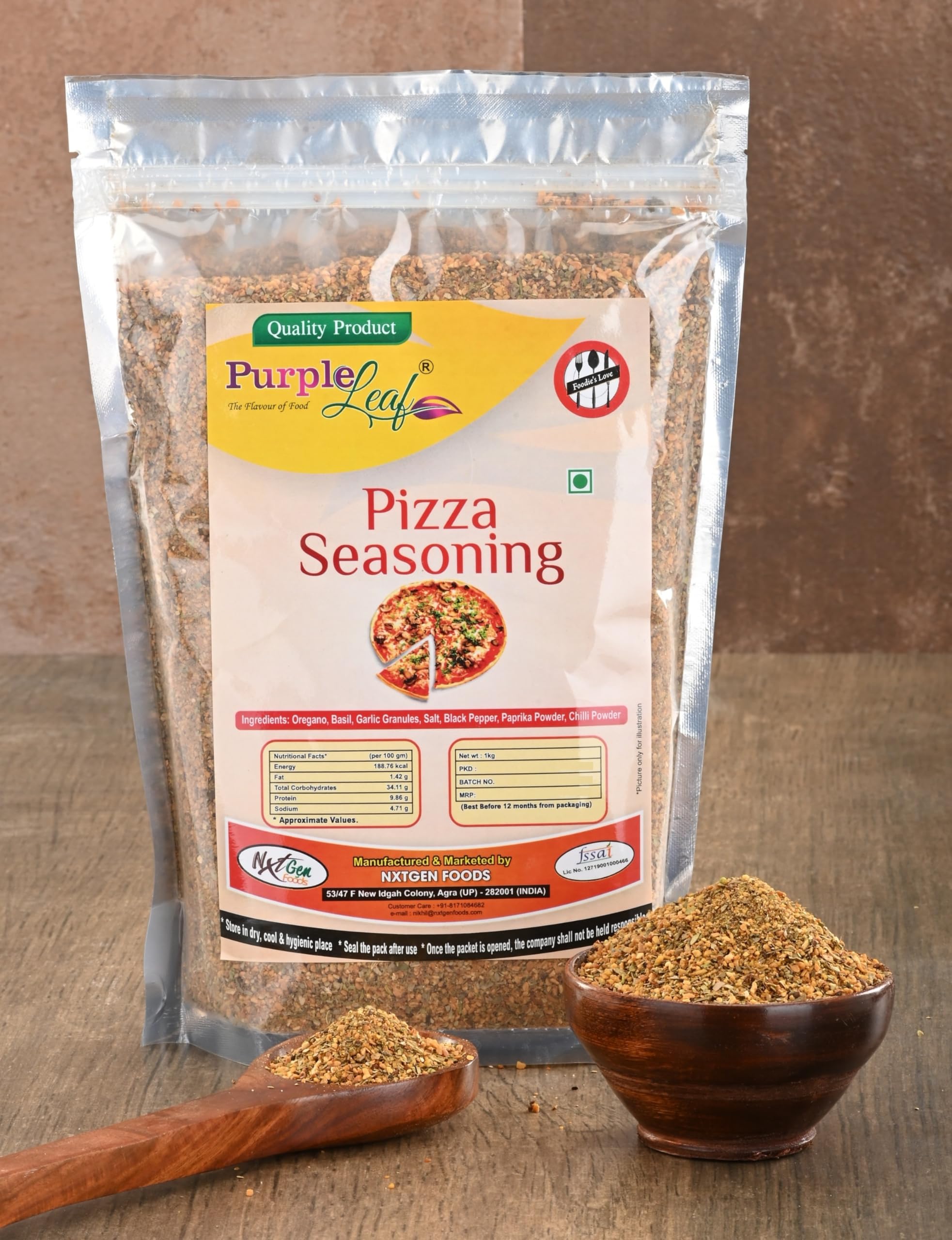 Purple Leaf Pizza Seasoning (Oregano Seasoning) 1kg (B0D1G9M6HD) Amazon Price History, Amazon Price Tracker