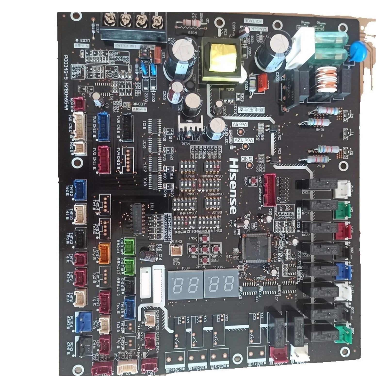 Air Conditioner Main Board，Compatible for Hisense，Compatible for Hitachi，Central Air Conditioner Mainboard H7B05175A H7B05175D P0034Q-5 H7B04654A(H7B05175D)