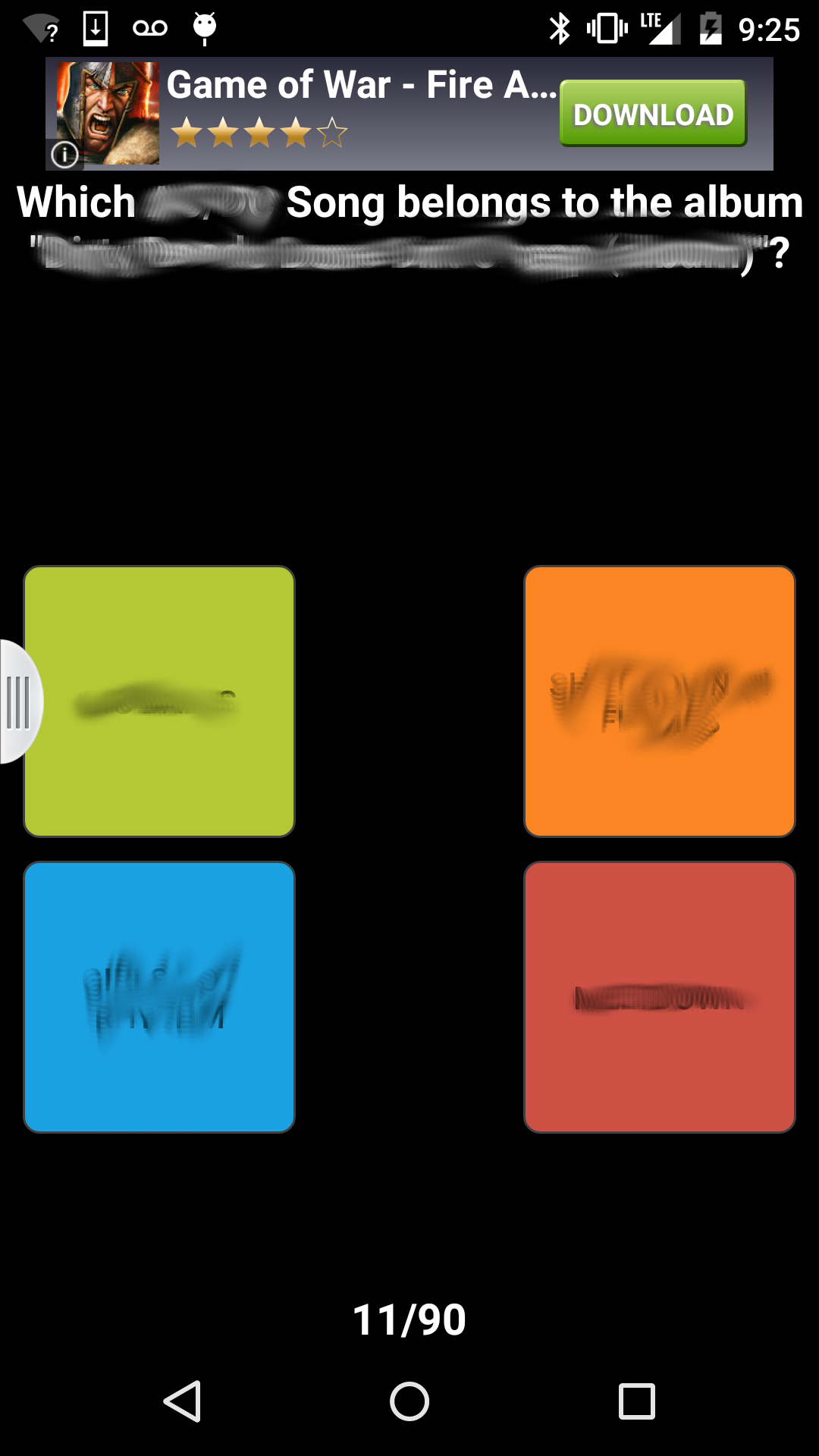 AC/DC Songs Trivia Quiz App on Amazon Appstore