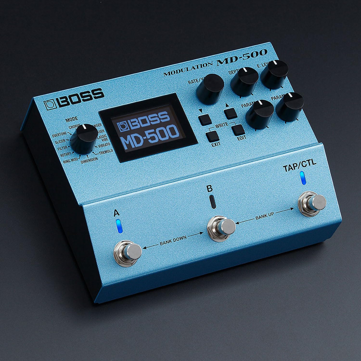 Boss MD-500 urządzenie do efektów modulacyjnych, pedał Chorus + keepdrum zasilacz