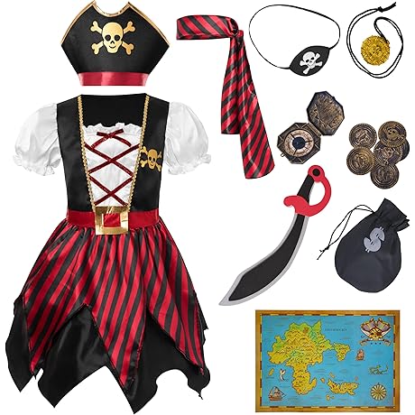 Buccaneer Pirate Princess Costume: Shiver Me Timbers, Indeed!