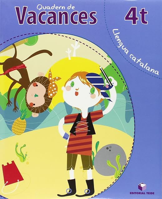 Portada de Llengua 4 Educació Primària Cicle Inicial. Quadern de Vacances