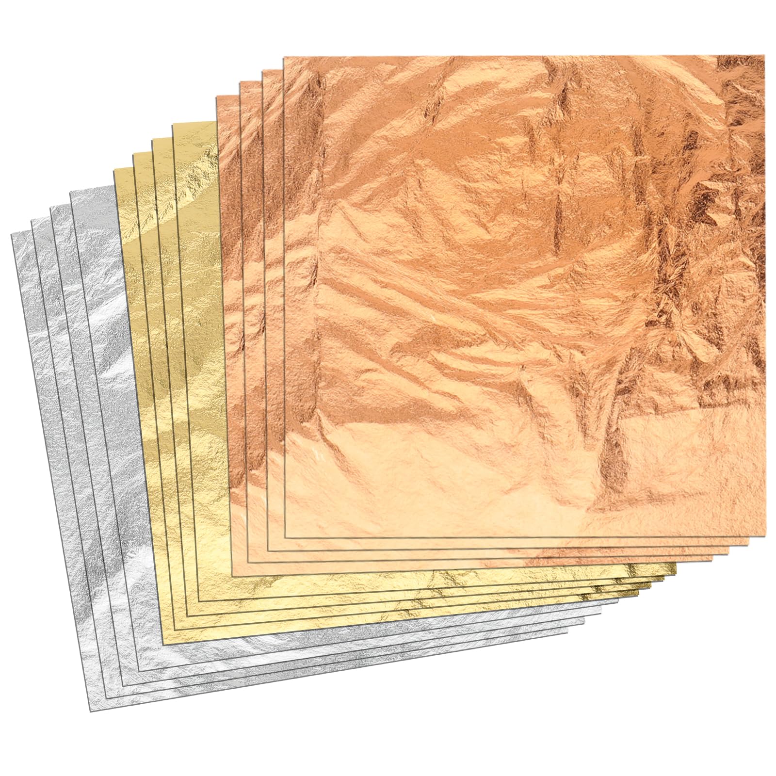 Amazon.co.jp: イミテーションゴールドリーフ 300個 アート