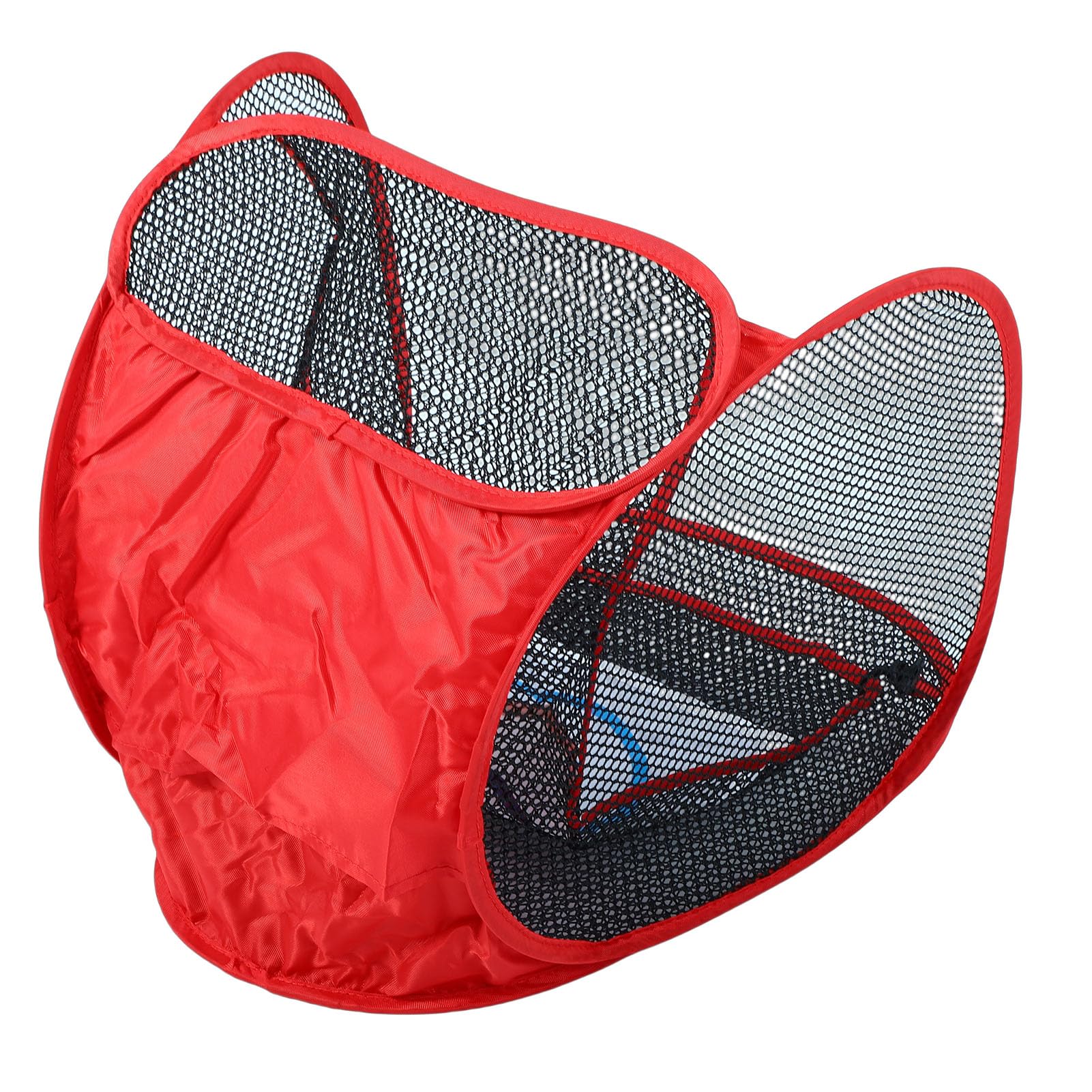 Annadue Juego de Red de Astillado Plegable para Interiores con Bolas de Césped para Uso Durante Todo el año: Configuración Rápida, Fácil Almacenamiento