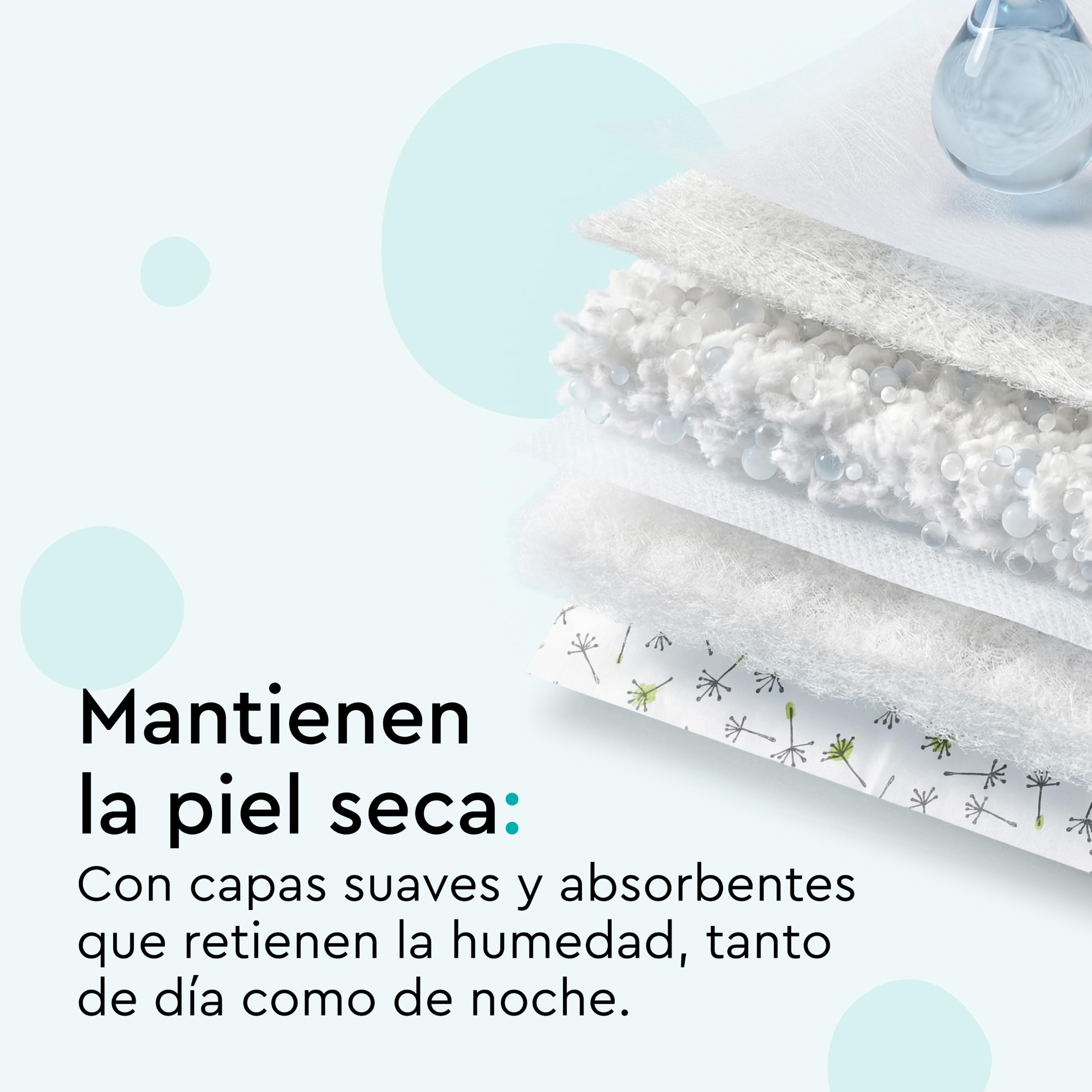 Pañales LILLYDOO, talla 4 (9+ kg), 150 uds., con protección contra fugas | Pañales delicados con la piel: extra suaves, sin perfumes ni lociones y testados dermatológicamente
