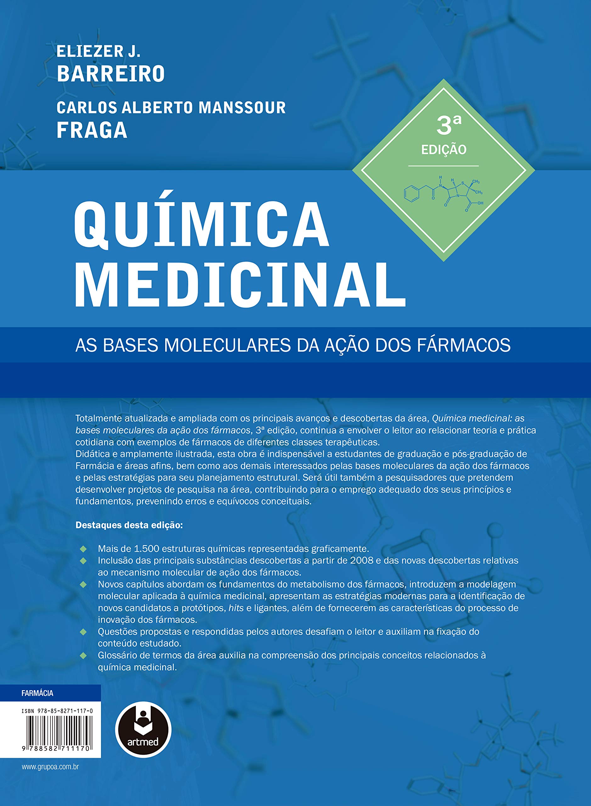 Química Medicinal. As Bases Moleculares da Ação dos Fármacos (Em Portuguese do Brasil)