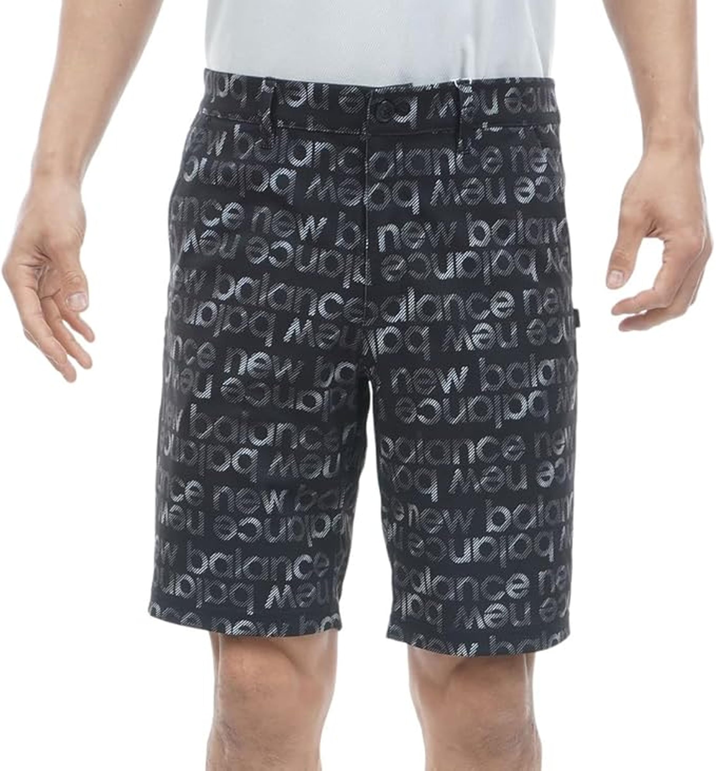 Amazon | [ニューバランス] ゴルフ ショートパンツ (ストレッチ性