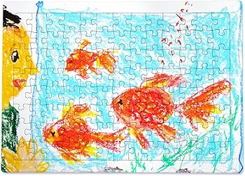 Amazon | Sin. 無地パズル A4サイズ 104ピース ホワイト