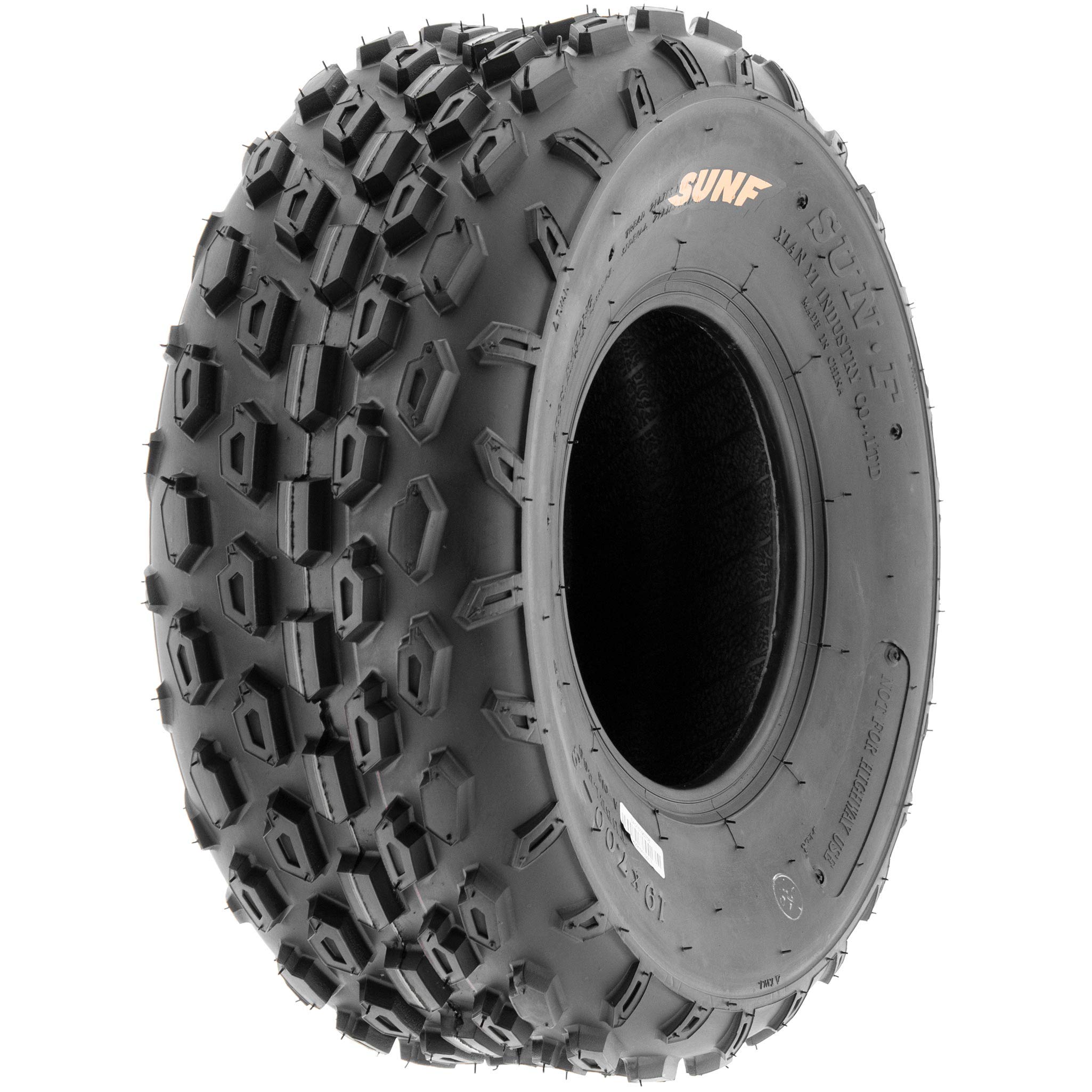 SunF A015 19x7-8 19x7x8 Da corsa ATV UTV Pneumatici sportivi Pneumatici 6PR TL 28F E4 Mark, set di 2 pezzi