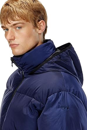 DIESEL ジャケット ネイビー Amazon.co.jp: [Diesel] [ディーゼル] メンズ ダウンジャケット