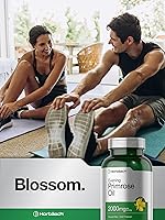 Vista 7 de Horbäach Evening Primrose Oil Softgels 2000 mg 150 Pills Cold Pressed, Hexane Free Supplement with GLA Non-GMO, Gluten Free