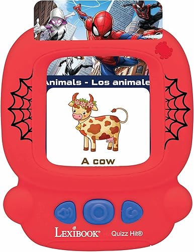 Miniatura 8 de LEXiBOOK, Paw Patrol, lector de tarjetas interactivo bilingüe, juguete de audio para aprender inglés y español, 150 tarjetas educativas de doble