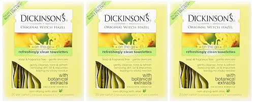 Miniatura 5 de Toallitas con fórmula Witch Hazel con aloe, 3unidades, de T.N. Dickinson