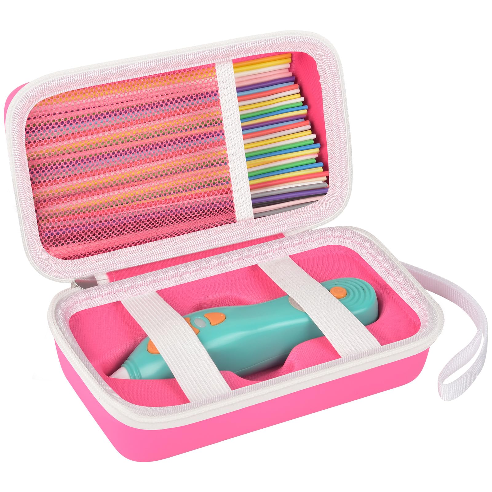 ANKHOH 3D Pen for Kids Case, for 3Doodler Start+ Essentials, Rose