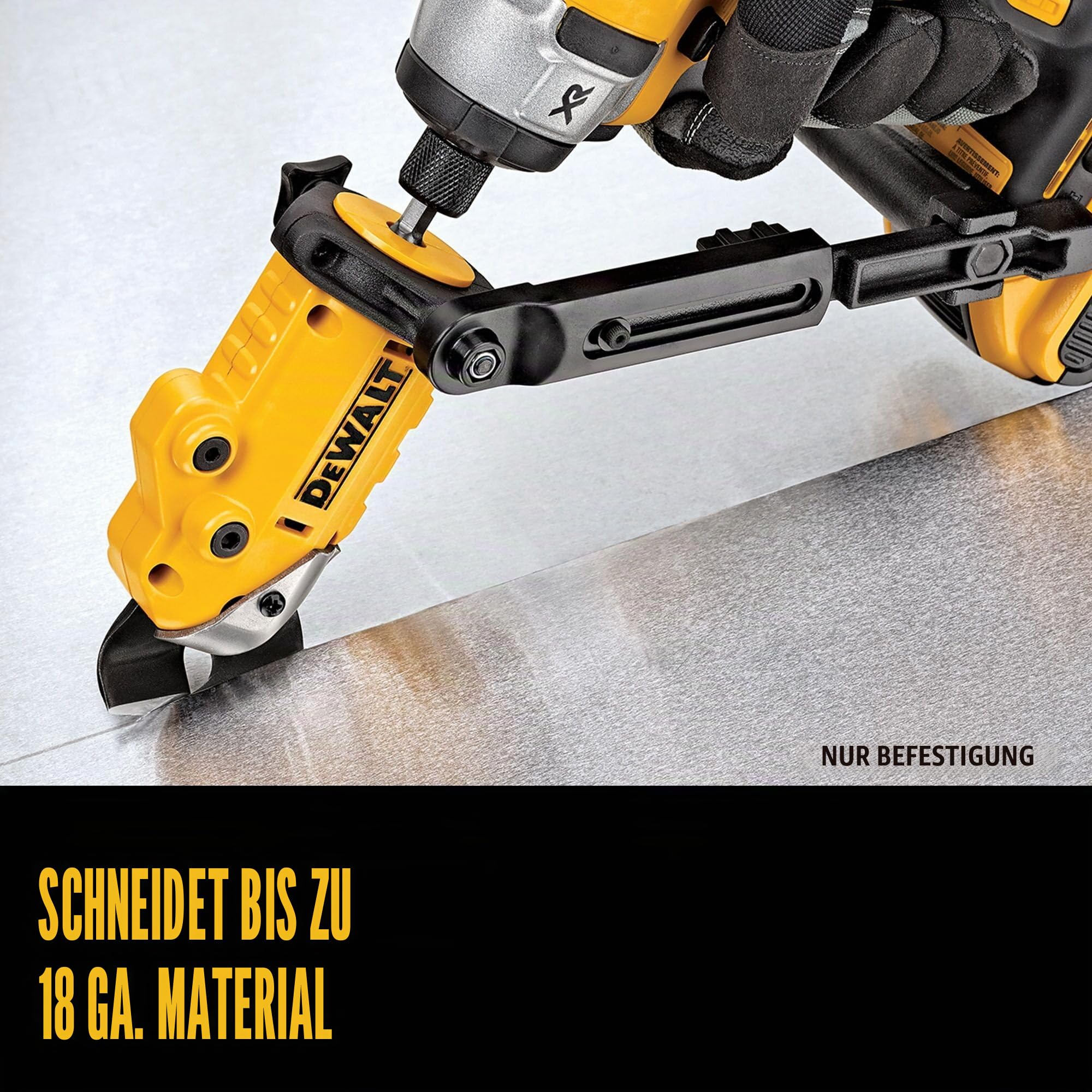 DEWALT Metallscherenaufsatz, schlagfertig (DWASHRIR)