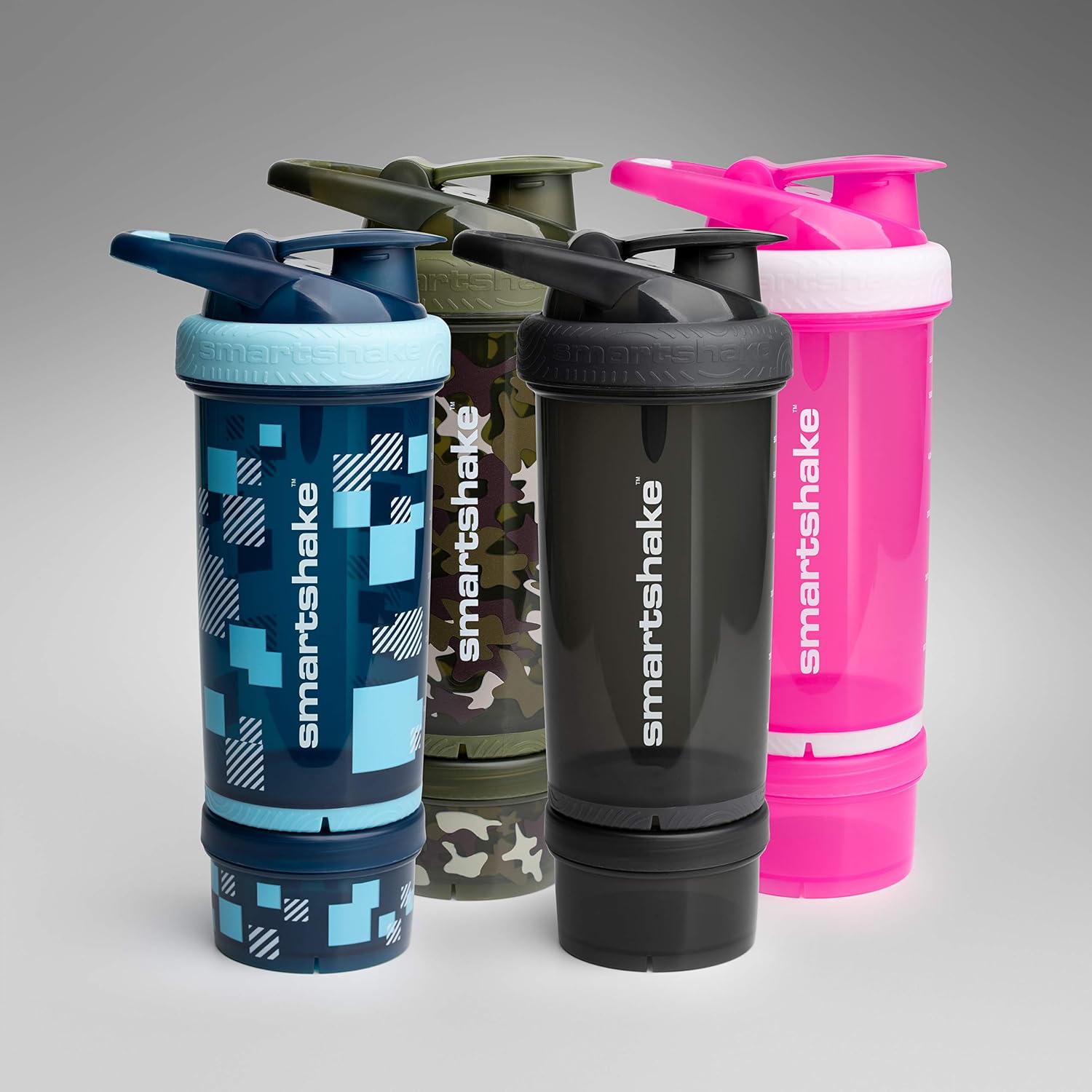 SmartShake Revive, 25 oz Shaker Cup, Camo Green