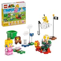 LEGO Super Mario Avventure Peach Interattiva, Giocattolo con 4 Personaggi Nintendo