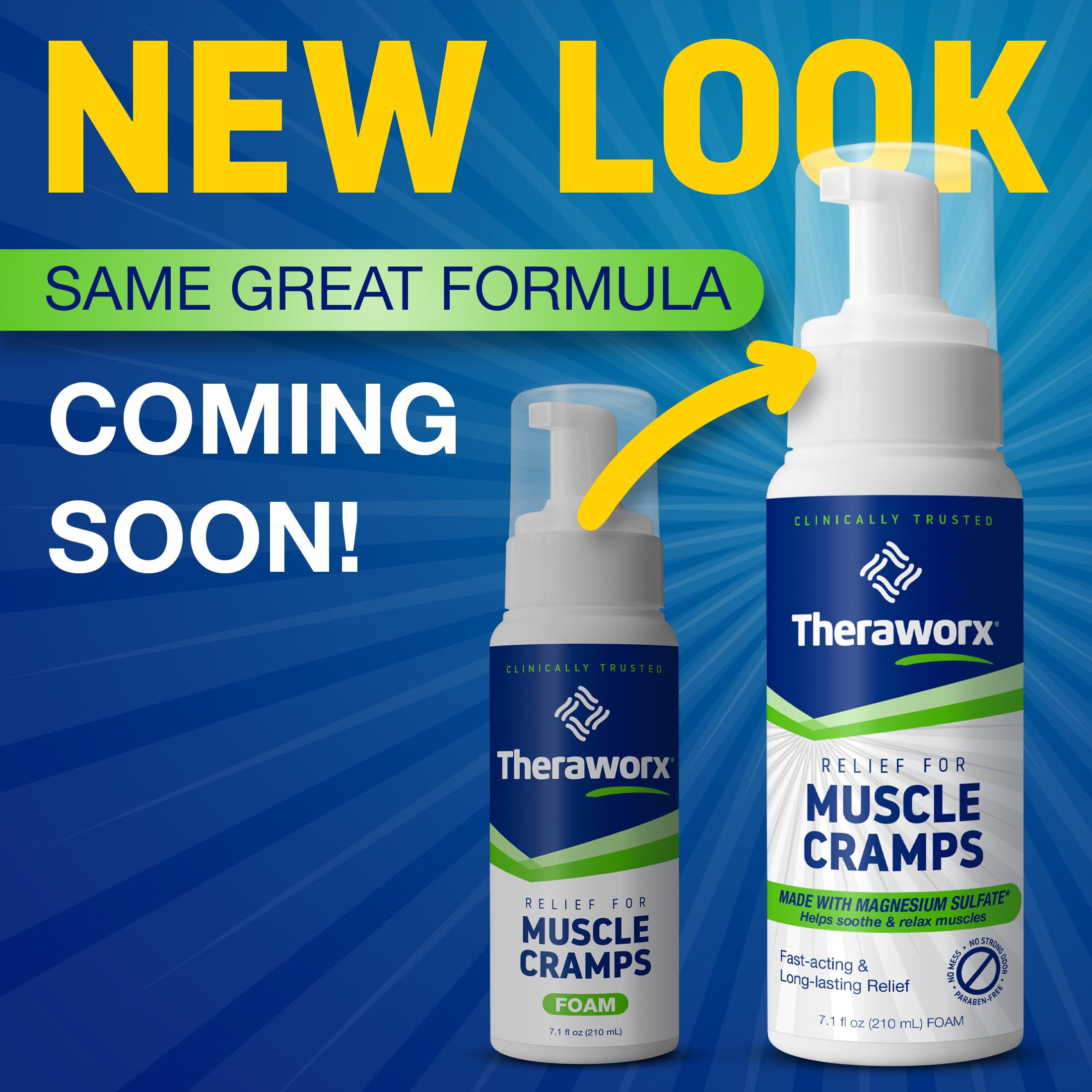 Theraworx Relief for Muscle Cramps Foam, 7.1 Oz (1 Count) — Amazon image 2