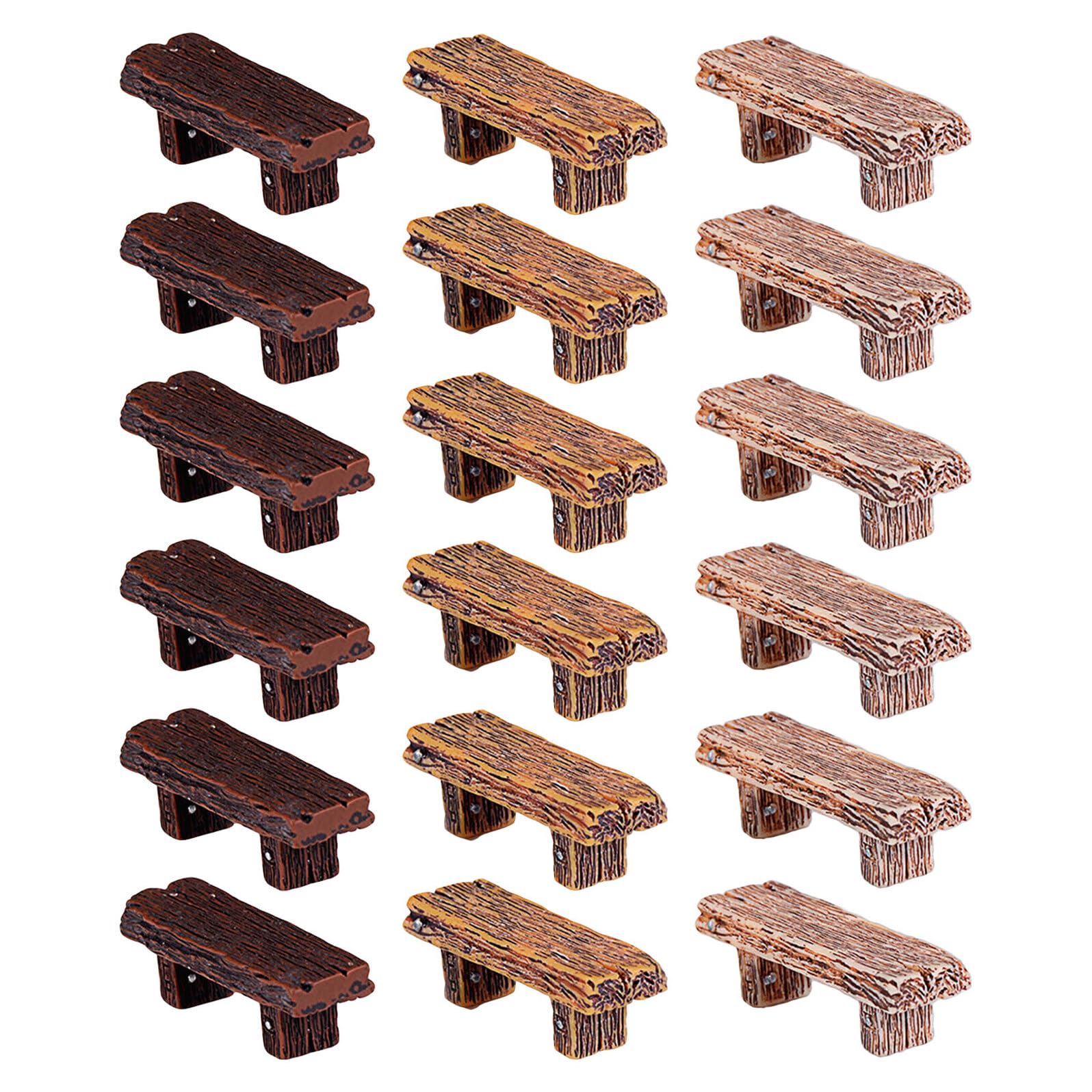 Banc Miniature en Résine pour Réussir la Décoration de Vos Maquettes et Micro-Paysages