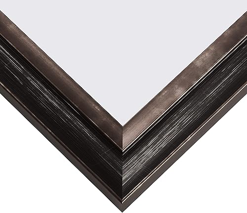 Miniatura 4 de Craig Frames Ventura - Portarretratos (4 x 6 pulgadas), color negro rayado