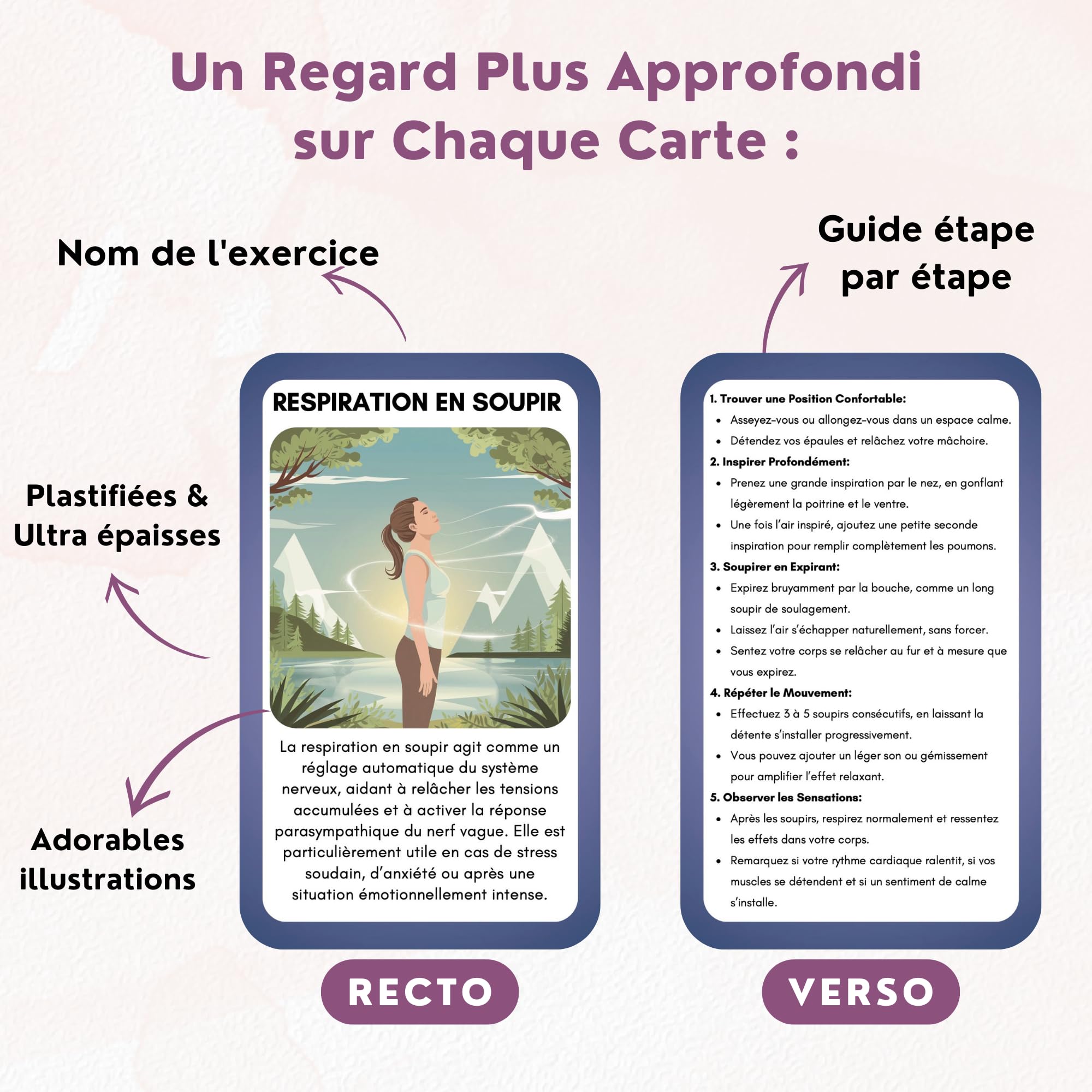Tarjetas de Ejercicio de Terapia Somática: 34 Prácticas sencillas para reducir el Estrés, liberar la tensión y volver a conectar con tu cuerpo en cualquier momento