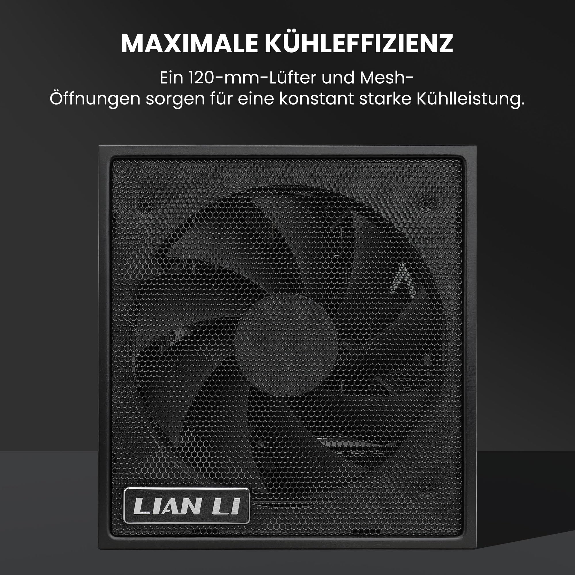 Lian Li SX Series 80 PLUS Platinum Netzteil, vollmodular, PCIe 5.1, ATX 3.1 - 1.200 Watt, schwarz