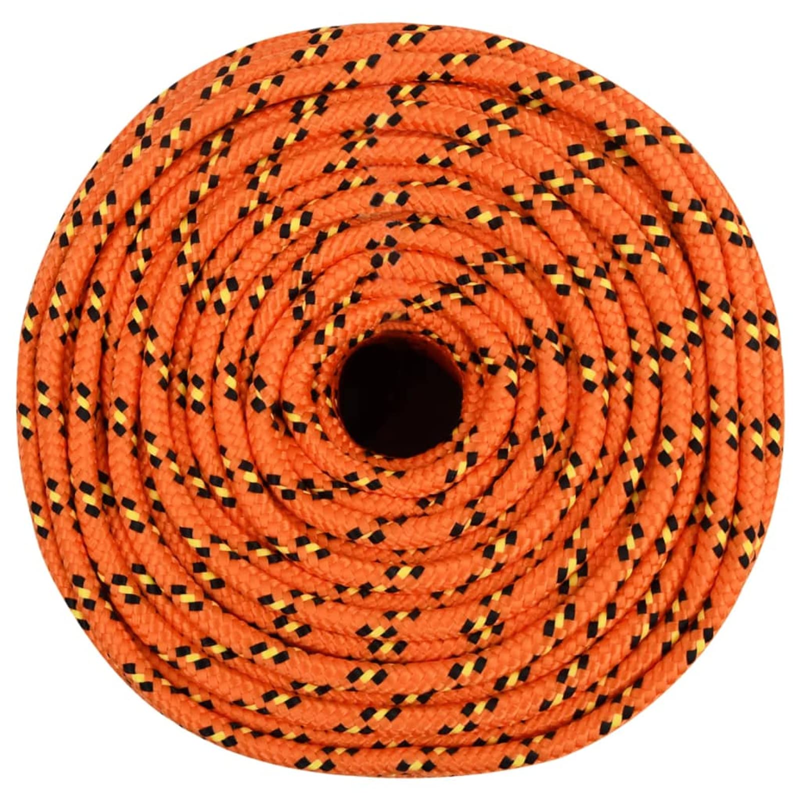 BaraSh Bootsseil Orange 10 mm 50 m Polypropylen Paracord Climbing Rope Mehrzweckseil
