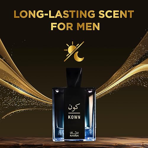 Miniatura 6 de RAYAN Kown - Perfume árabe para hombre, Eau De Parfum moderno, perfume de larga duración para hombres, Perfume árabe con Oud, Cardamomo, Lavanda,