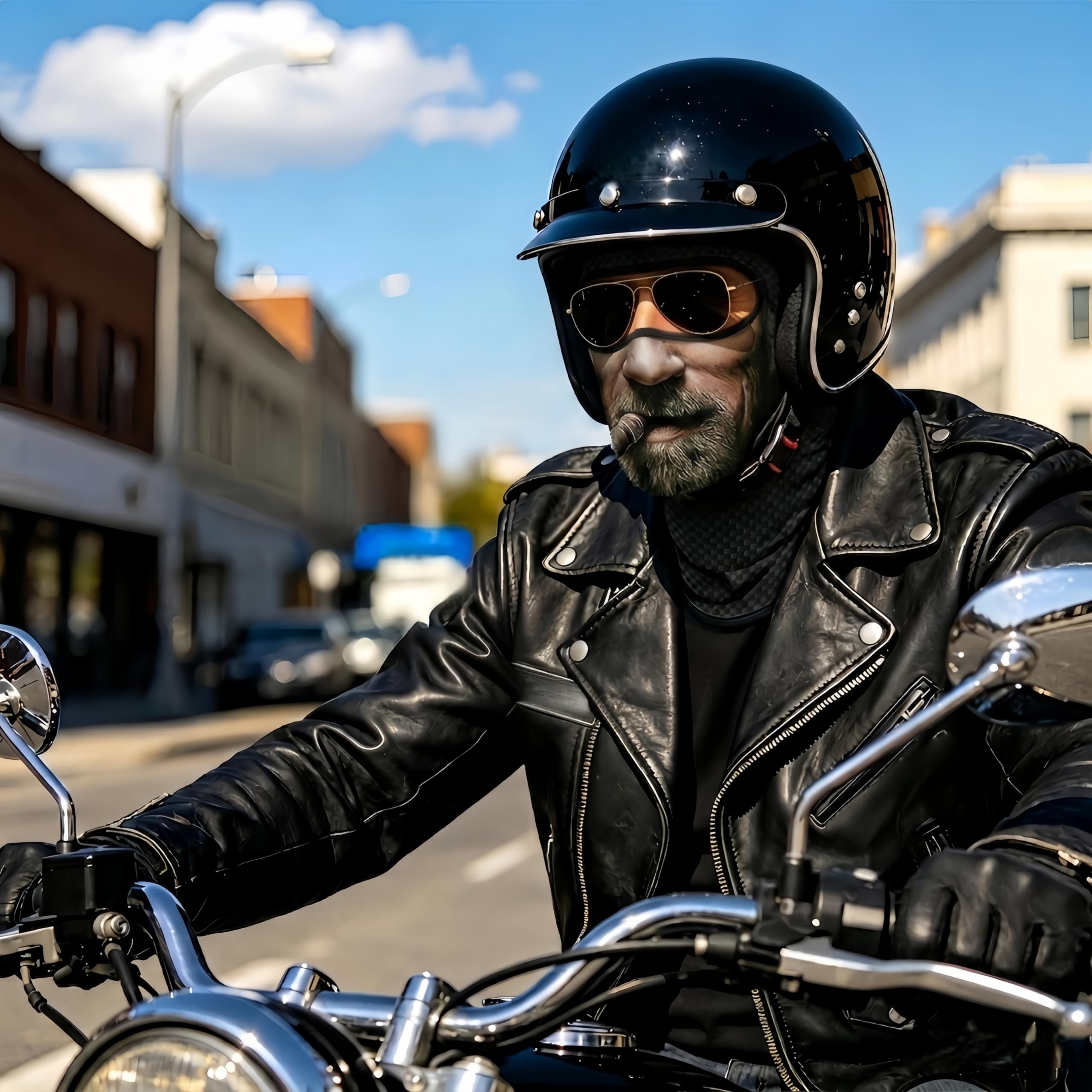 wiut Passamontagna integrale 3D, traspirante, per casco da moto, Go Kart e moto, con stampa di teschi, protezione UV, antivento, scaldacollo per uomo e donna