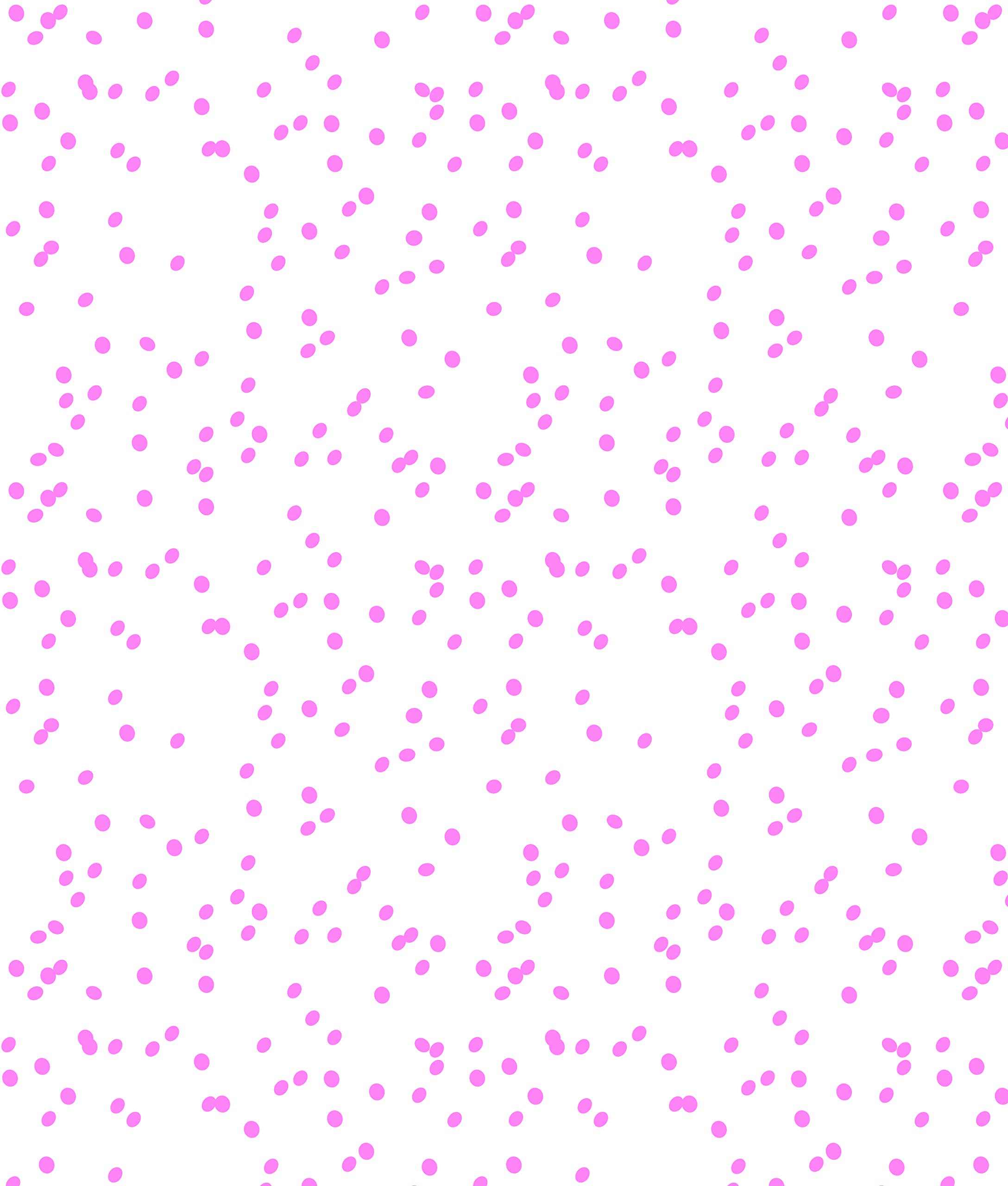 Clairefontaine - Ref 393819C - Carta velina piegata (confezione da 4 fogli) - Dimensioni 50 x 70 cm, carta 18 g/m² - Adatto per l'uso all'interno di sacchetti regalo o artigianato - pois rosa