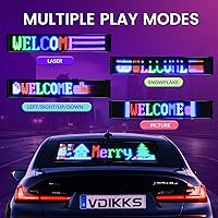 Vista 3 de Letrero LED para Negocios Programable Panel de Matriz Flexible FPCB Animación Mensaje de Texto Desplazante Letrero de Escaparate Publicitario