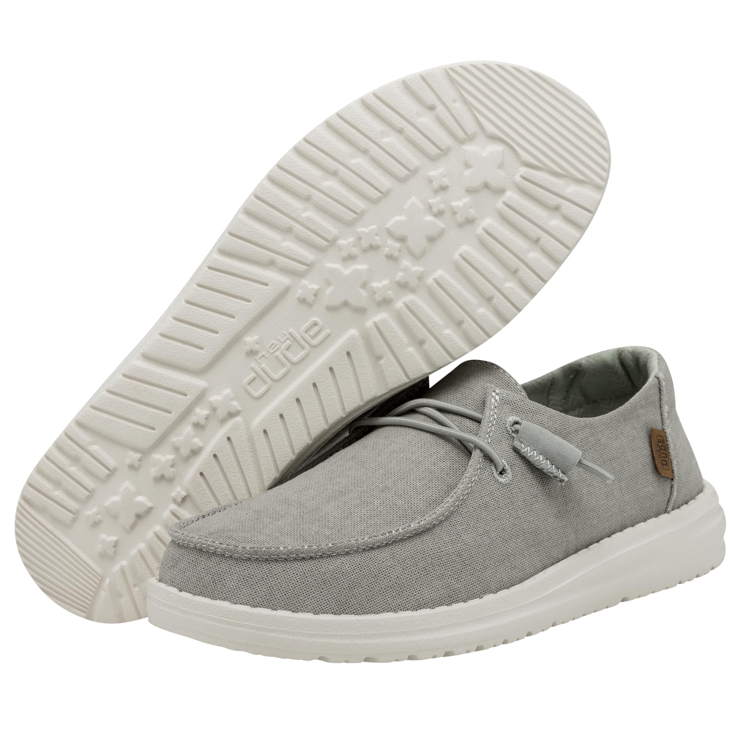 HEYDUDE Wendy Vogue - Women Casual Shoes - Moccasin Style - Lightweight Comfort - Ergonomic Memory Foam Insole - Designed in Italy and California