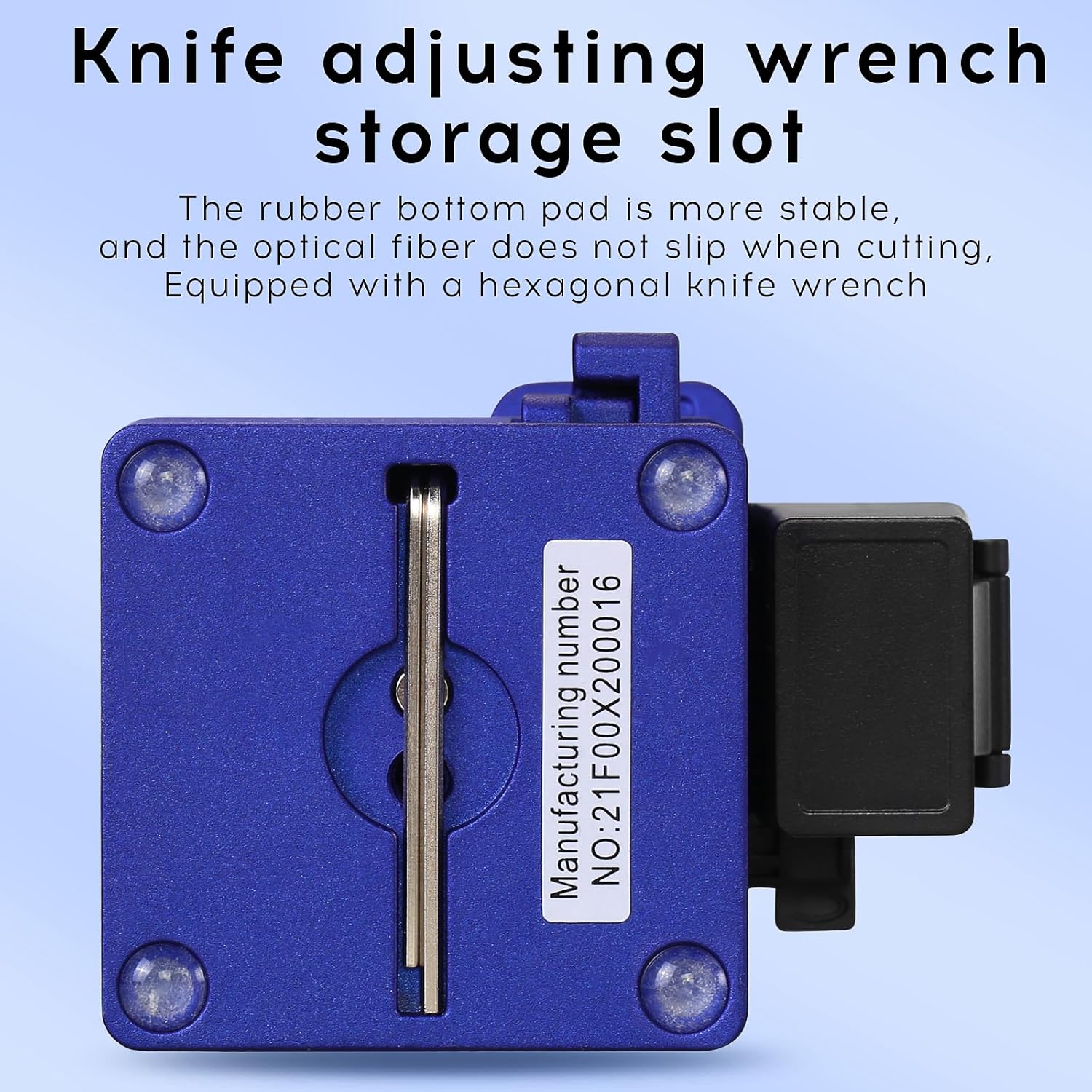 BAOSHLA（5-piece kit）Fiber optic Termination tool kit X5 Optical Fiber Cleaver with 3 Port Stripper For 125μm-250μm and 3.0 mm x 2.0 mm Optical Stripper and Cable Cutter Scissors for Fiber Optic Shears