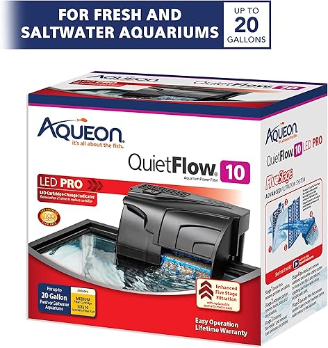 Miniatura 2 de Aqueon QuietFlow LED PRO filtros para acuario, Filtro de energía 10