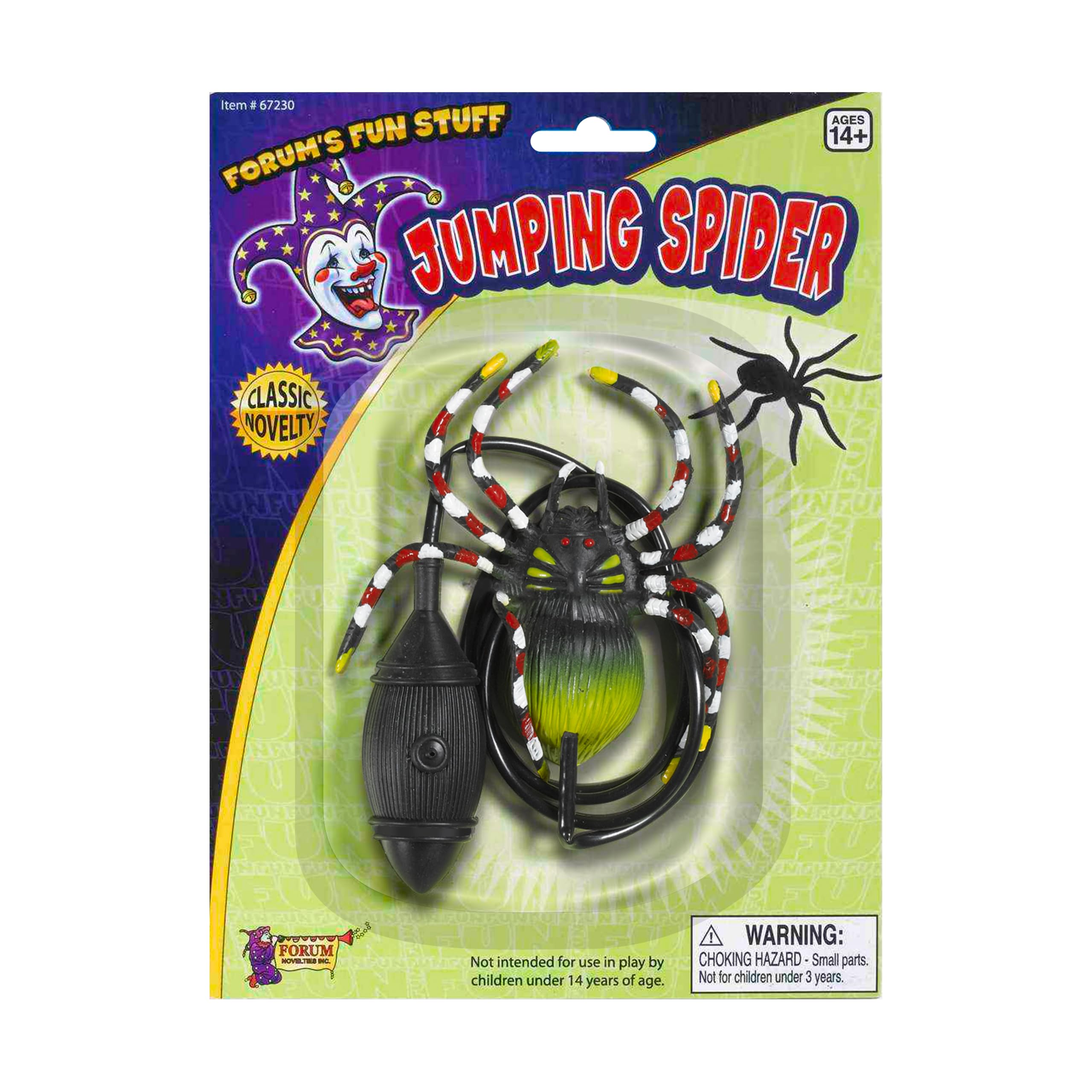 Rubies at Party City Springende Spinne Dekorationsset, 8 Stück
