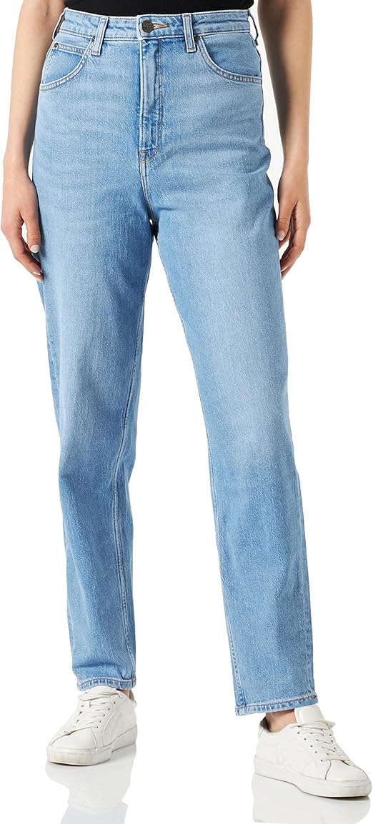 C\u0026A Premium Straight Tapered Jeans Vaqueros - Azul Claro | Vaqueros Mujer |  HyattConcept