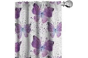 Enrich Your Windows with Artistic Butterfly Curtains for Windows