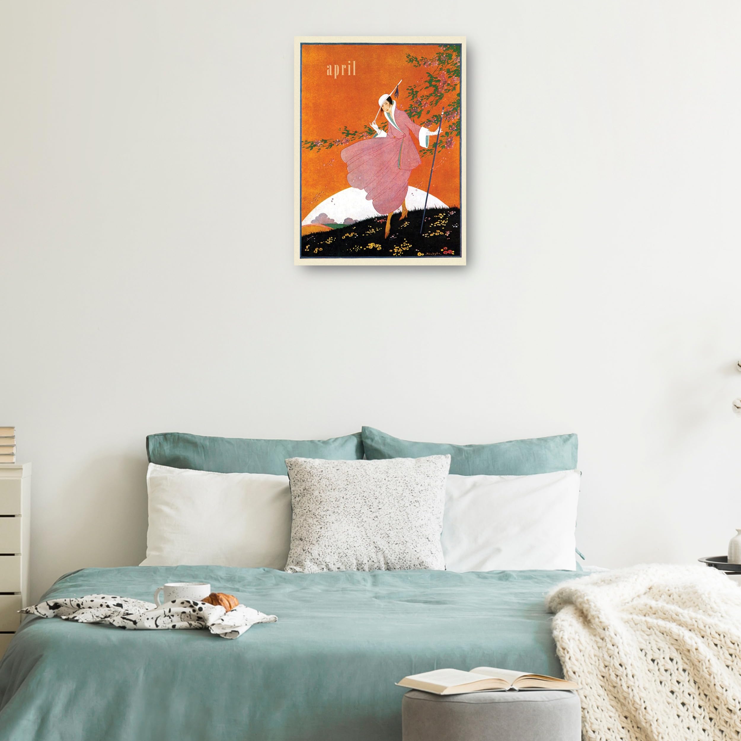 Amazon.com: Fine Art Canvas Vintage Vogue Magazine Cover 1916