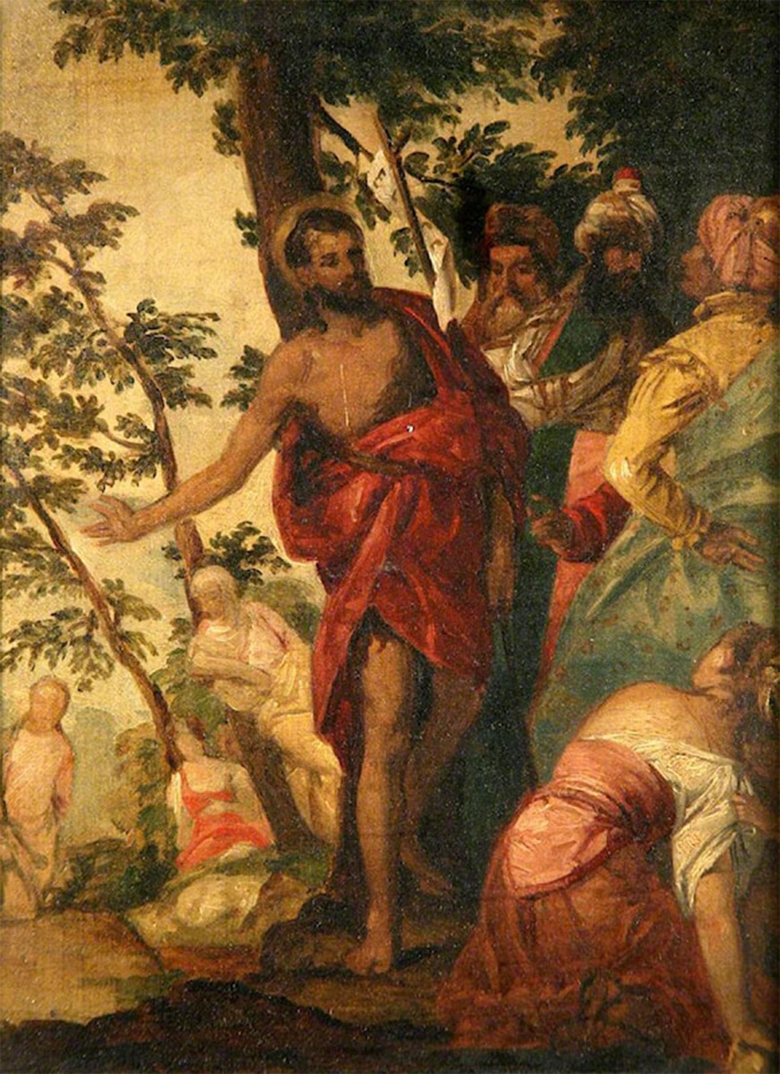 POSTERIIk Vintage Art Print Images Pictures Print Saint John the Baptist by Penry Williams Modern Colour Posters for Office Home Decor 60x90cm