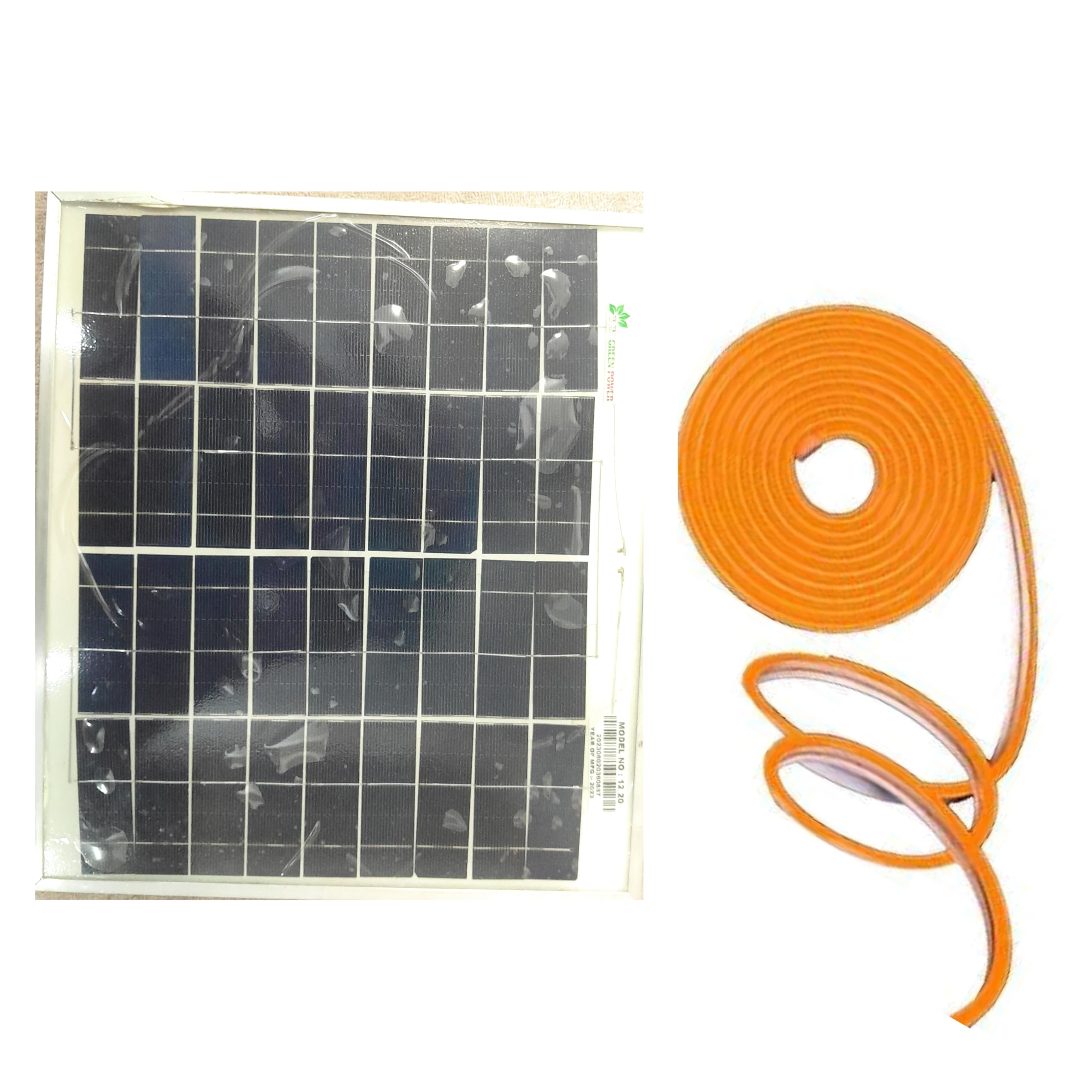 Luvik Combo of 12 Volt 20 Watt Solar Panel and 5 Meter 12 Volt Orange Neon Light (B0CM6Y6RDX) Amazon Price History, Amazon Price Tracker