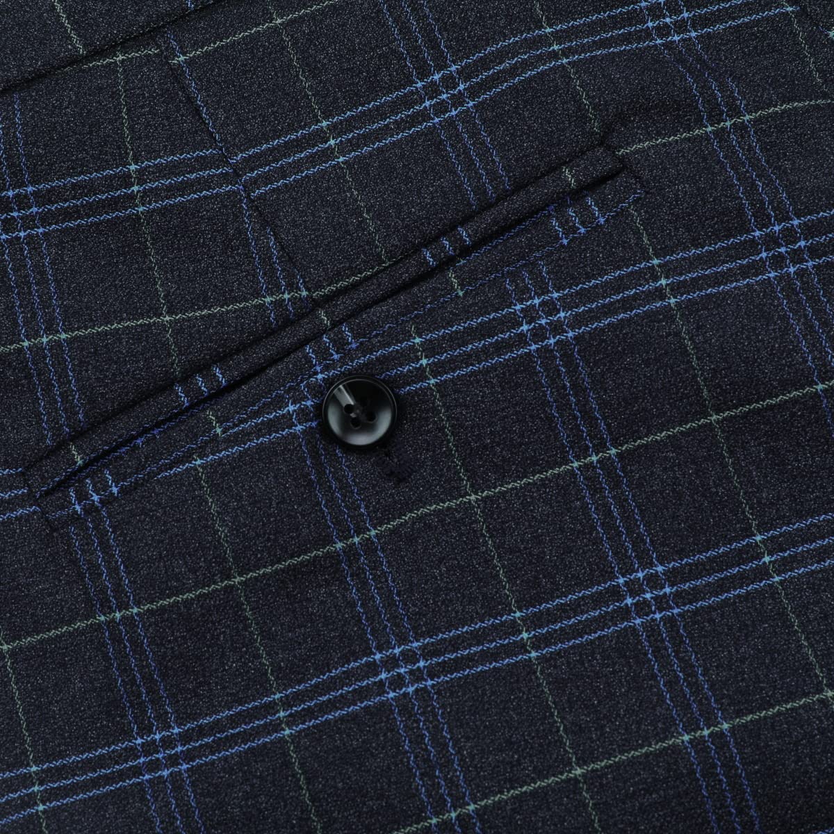 Allthemen Traje de Hombre de Dos Piezas a Cuadros Trajes de Negocios Esmoquin Chaqueta de 2 Botones para Boda