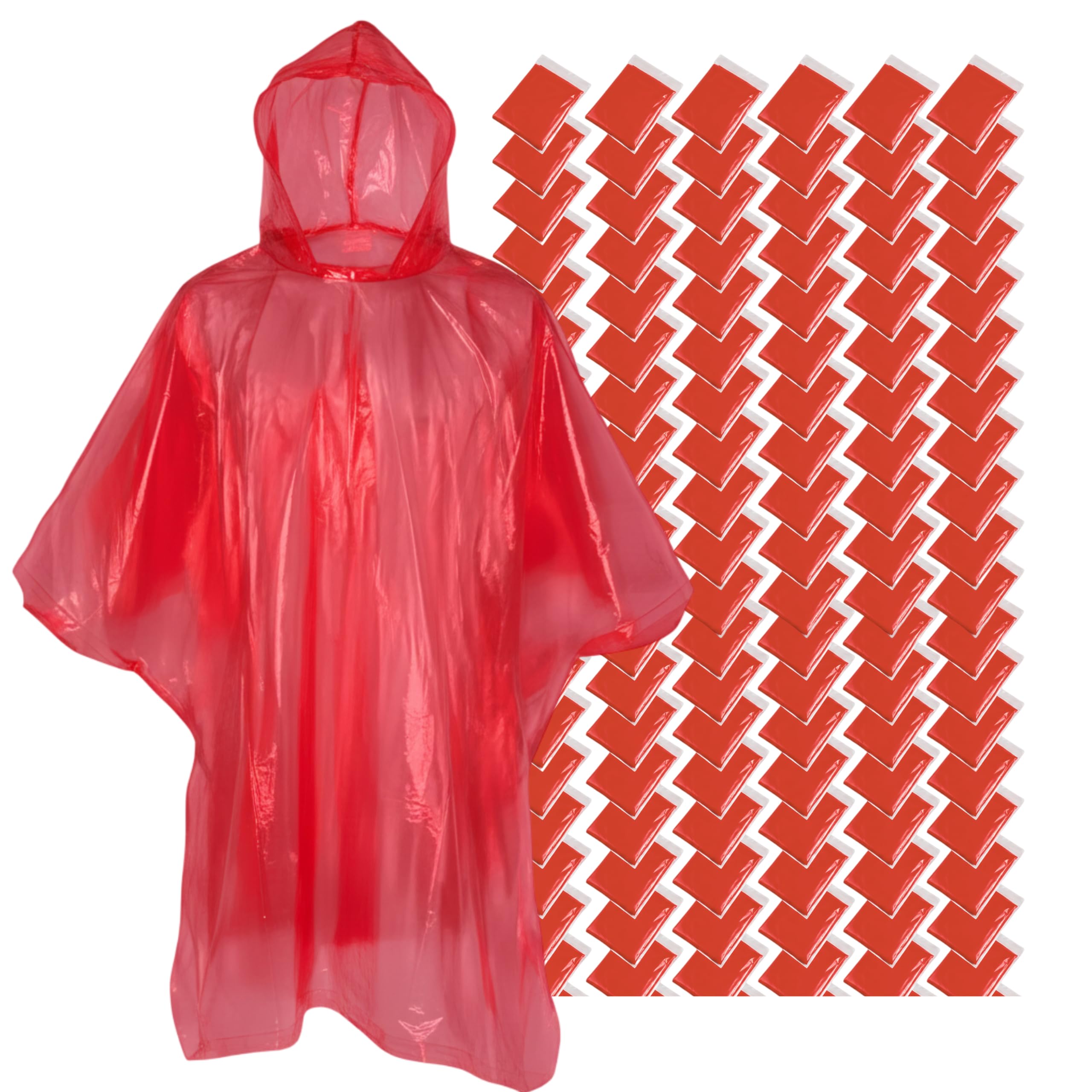 Pack Ponchos Impermeable de Emergencia para Ciclismo