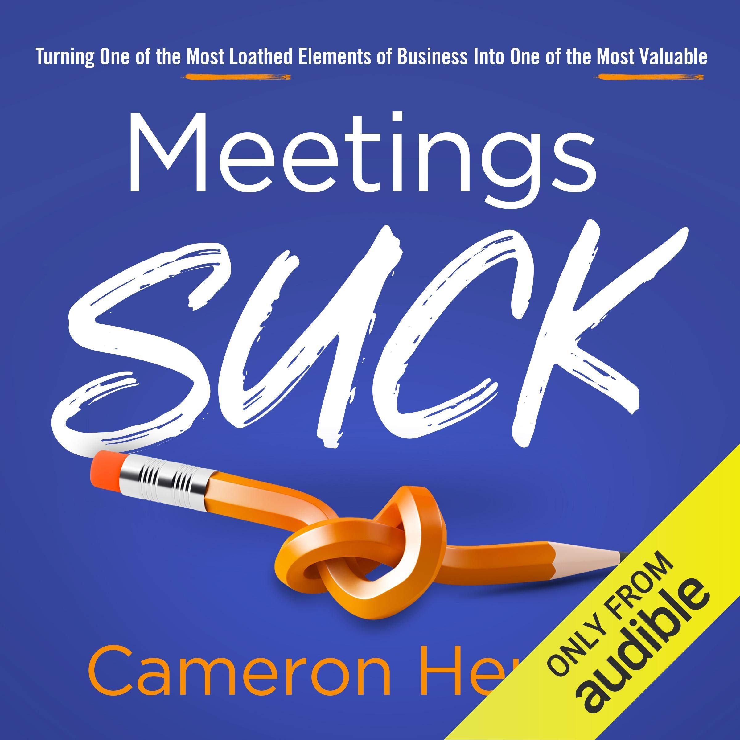 Cover art for Meetings Suck: Turning One of the Most Loathed Elements of Business into One of the Most Valuable