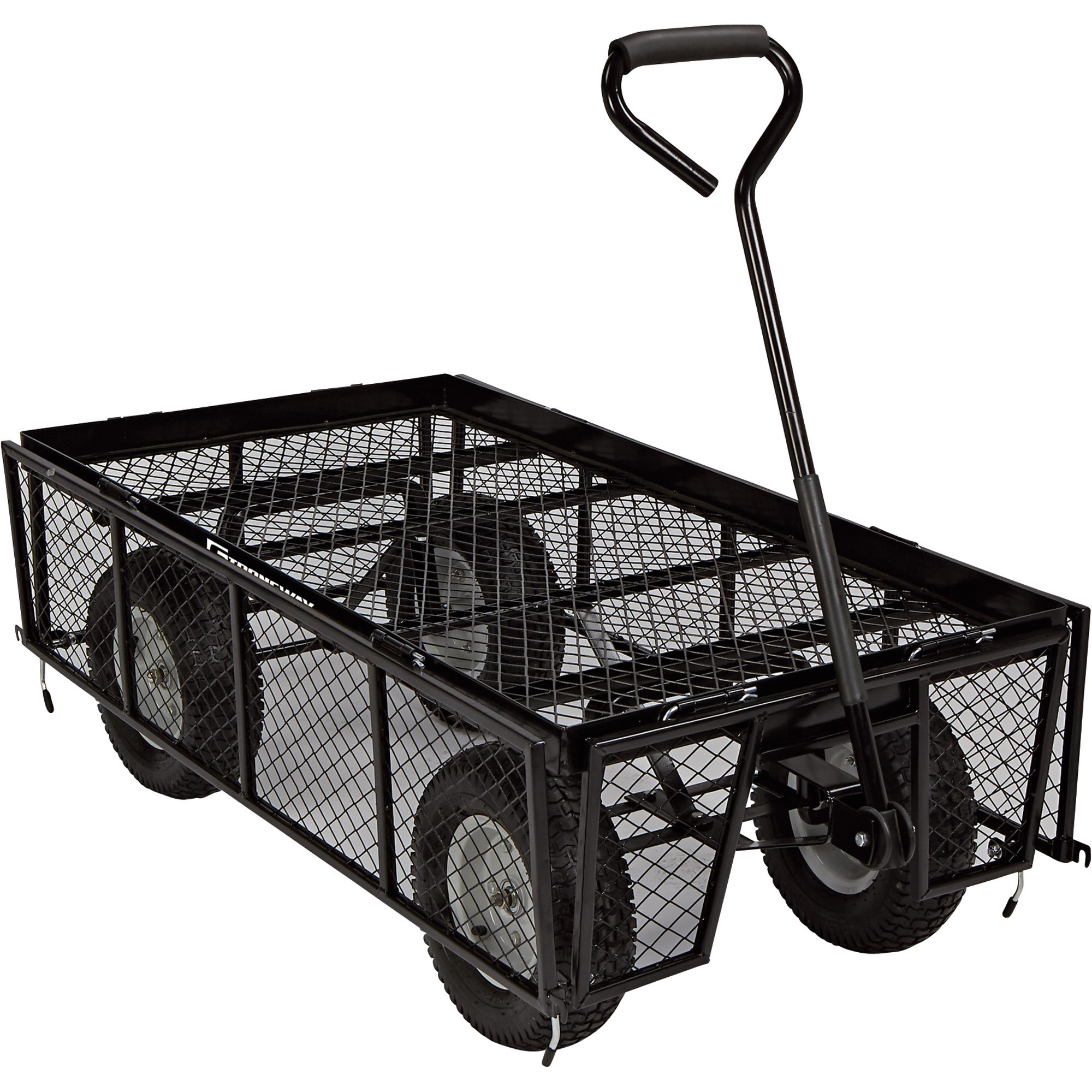Gorilla Carts HeavyDuty Steel Utility Cart with Removable