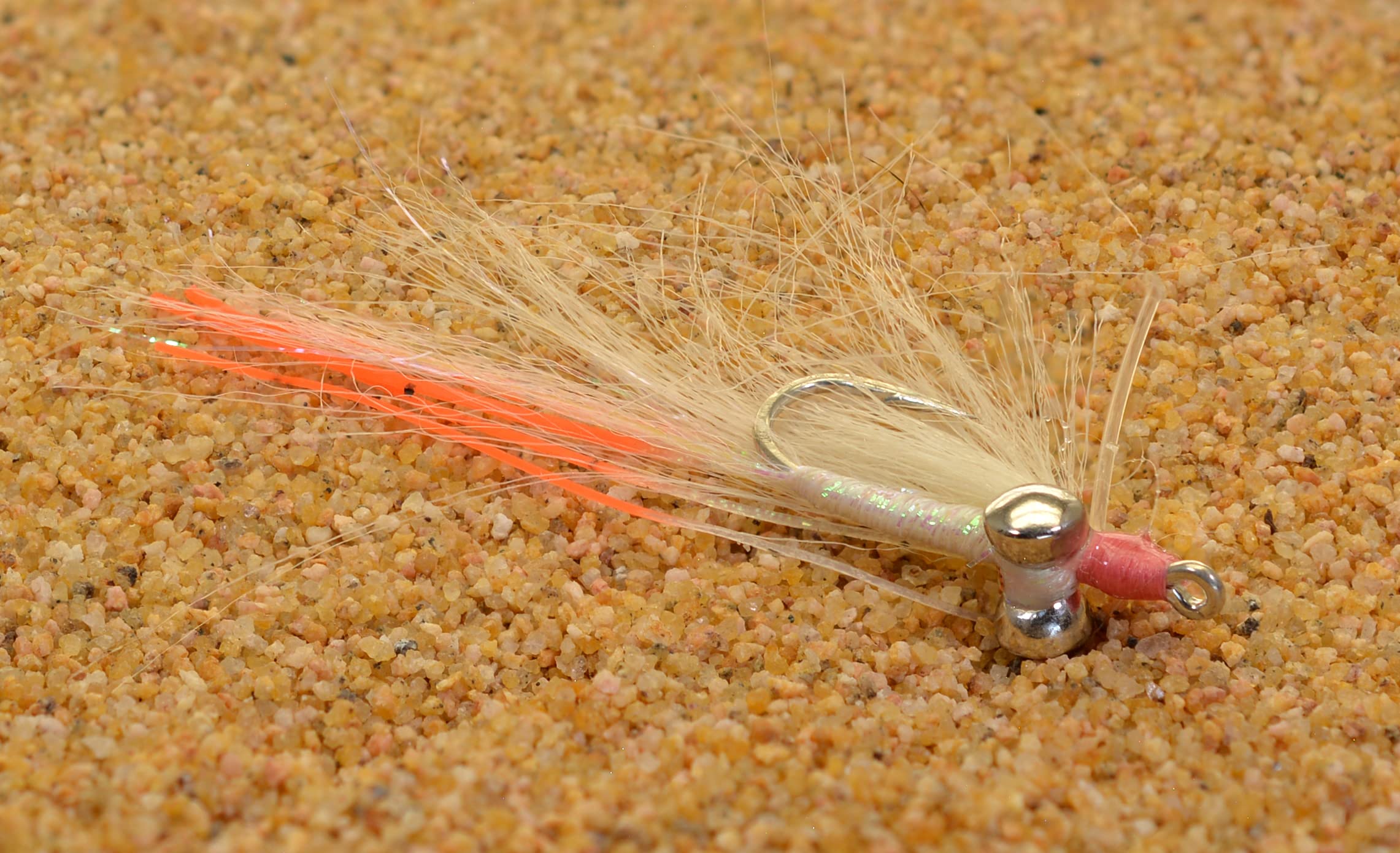 3 Flies - Gotcha Bonefish Fly - Great for Permit and Redfish as Well - Mustad Hooks - Choose Size