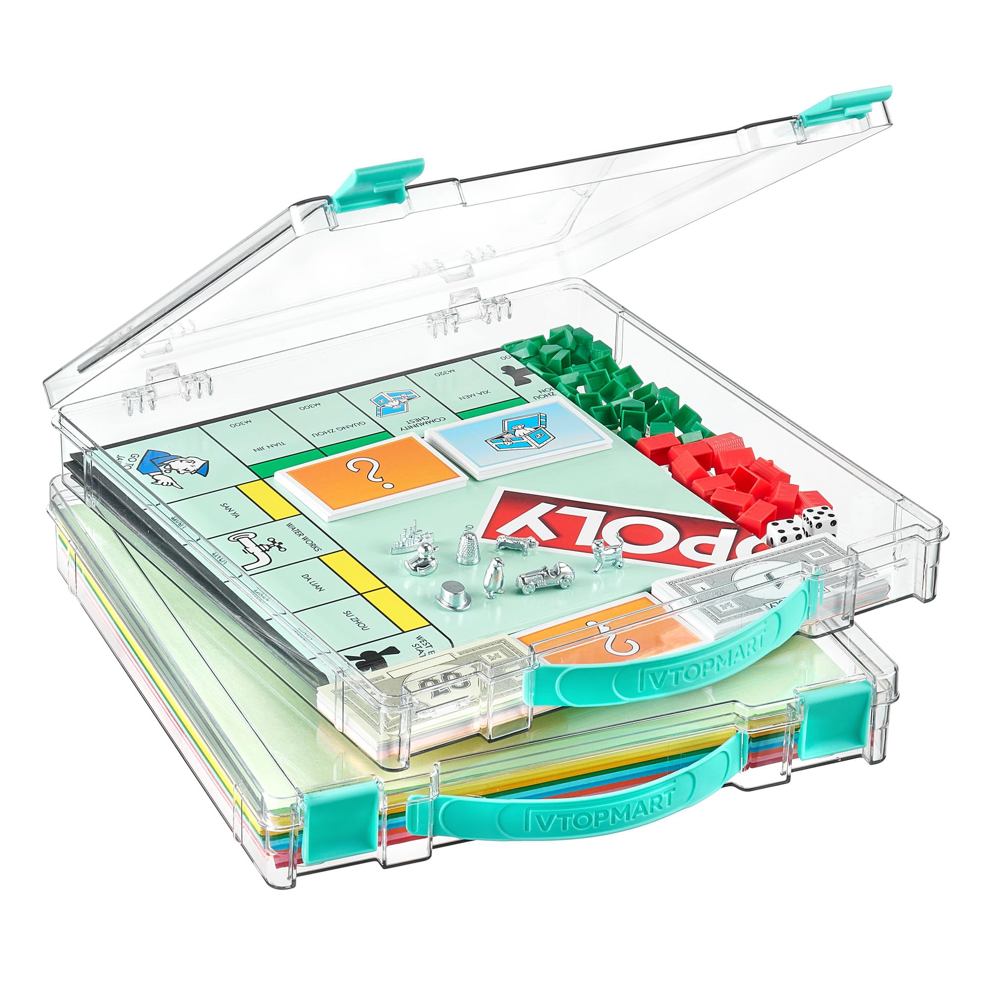 Vtopmart 2-Pack Snap-Latch Cases