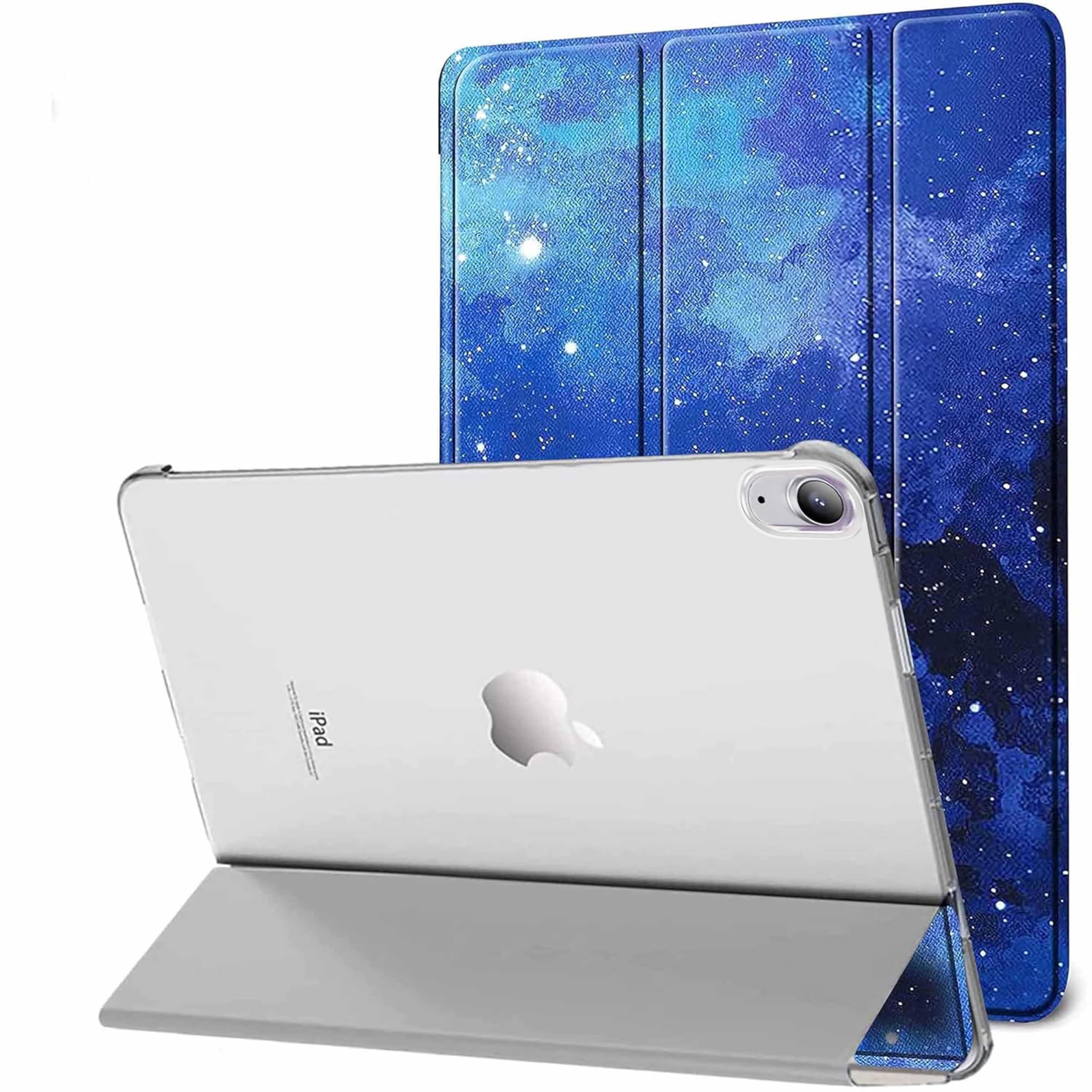 ProElite Case for iPad Air 11 Inch M4/M3/M2 2026/2025/2024, Air 5th Gen 2022/iPad Air 4th Gen 2020 10.9 Inch, Slim Hard PC Translucent Back Shell Smart Cover Fit iPad Air 11 M3/M2 & Air 10.9 Case, Dark Blue — Amazon image 14