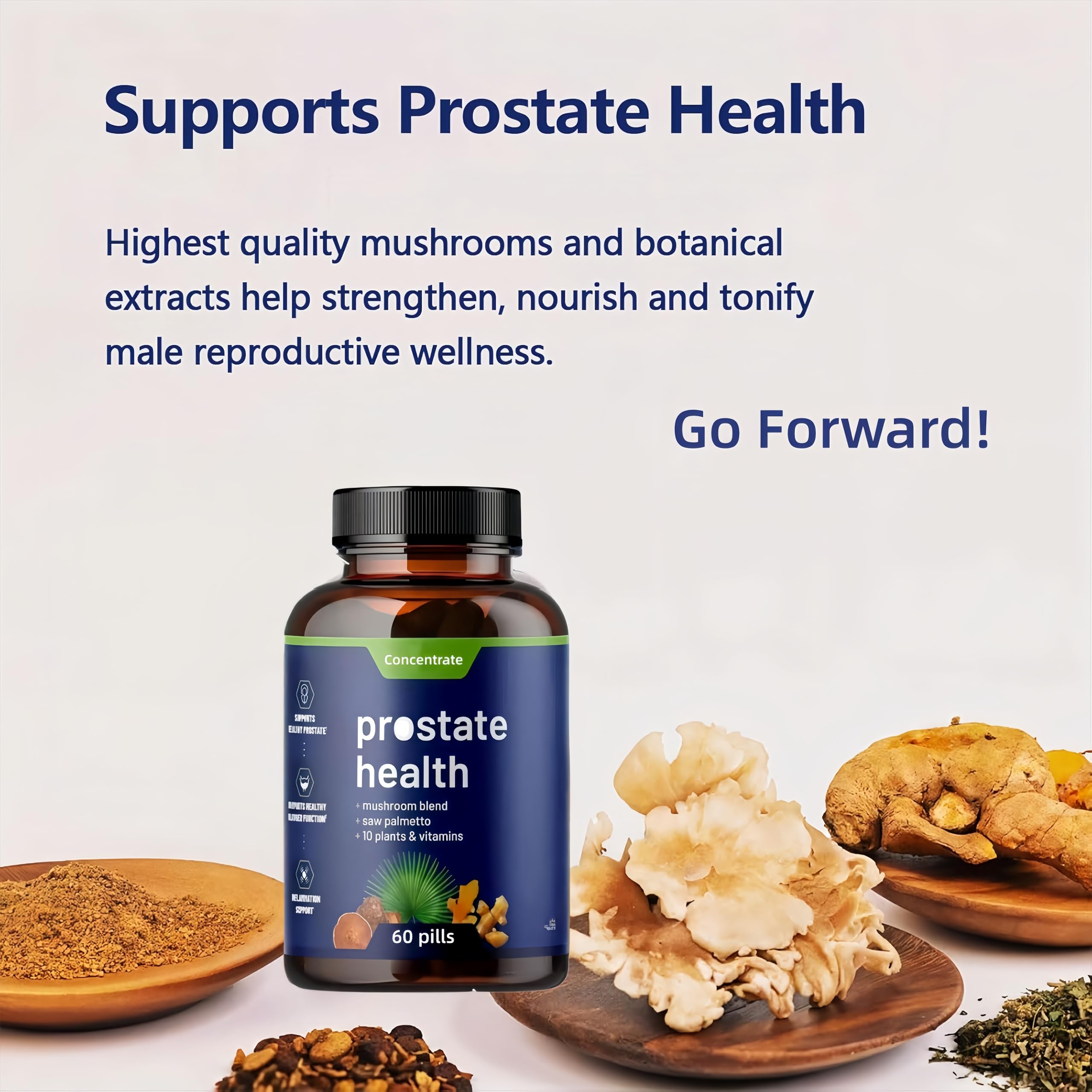 Estratti Extra Forti di Pygeum e Saw Palmetto - per il Supporto del Tratto Urinario, Promuovendo la Salute dei Capelli - Integratore Erboristico con Zinco, Beta-Sitosterolo e Semi di Zucca