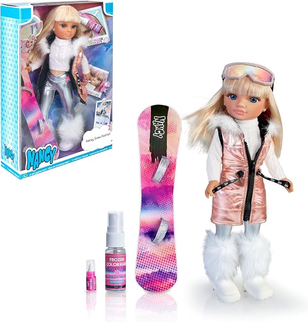 Nancy 700017338 Snow Fashion Dolls, Multicoloured, One Size