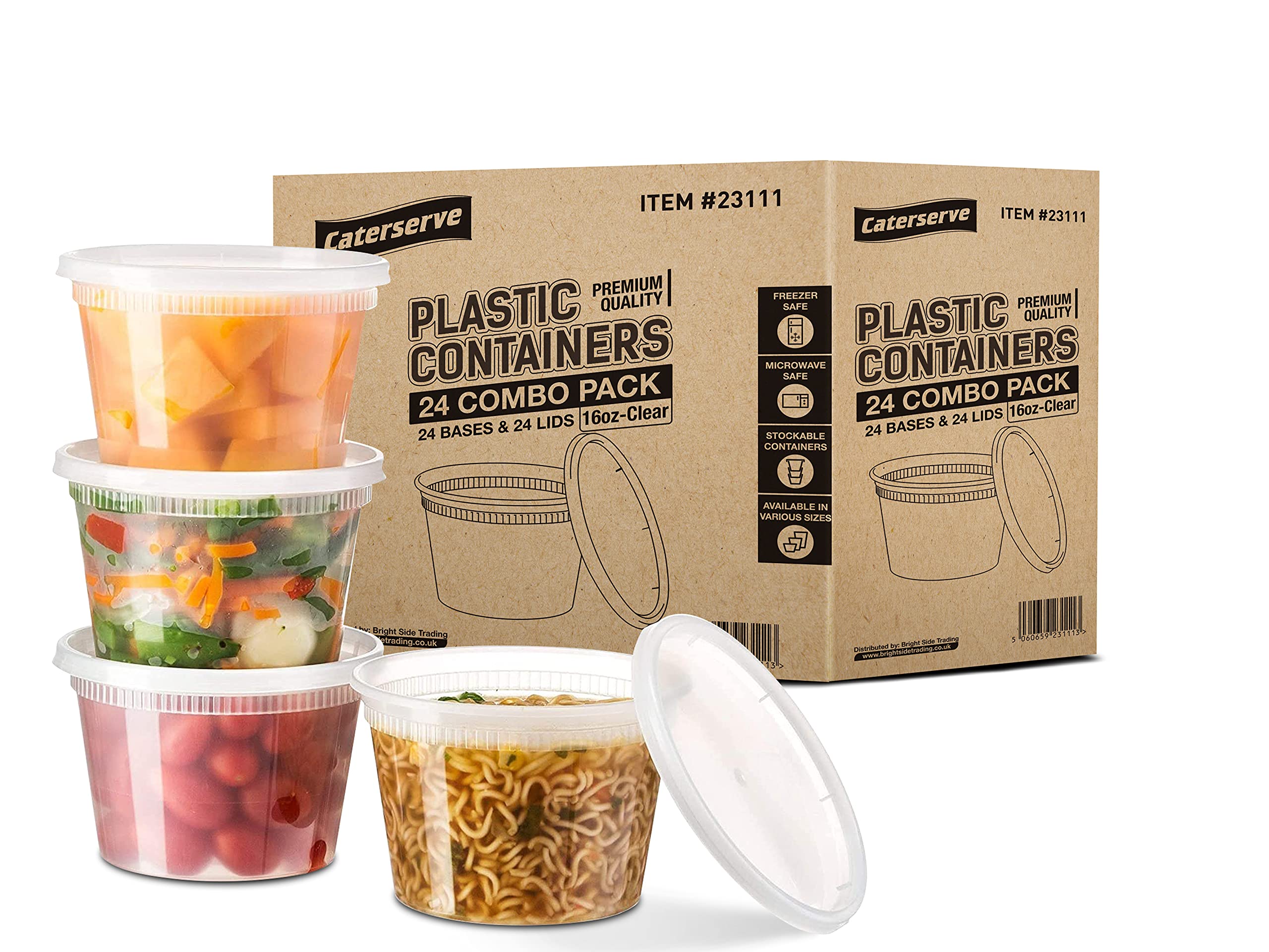 Buy Caterserve Food Storage Container Set 24 Food Containers with